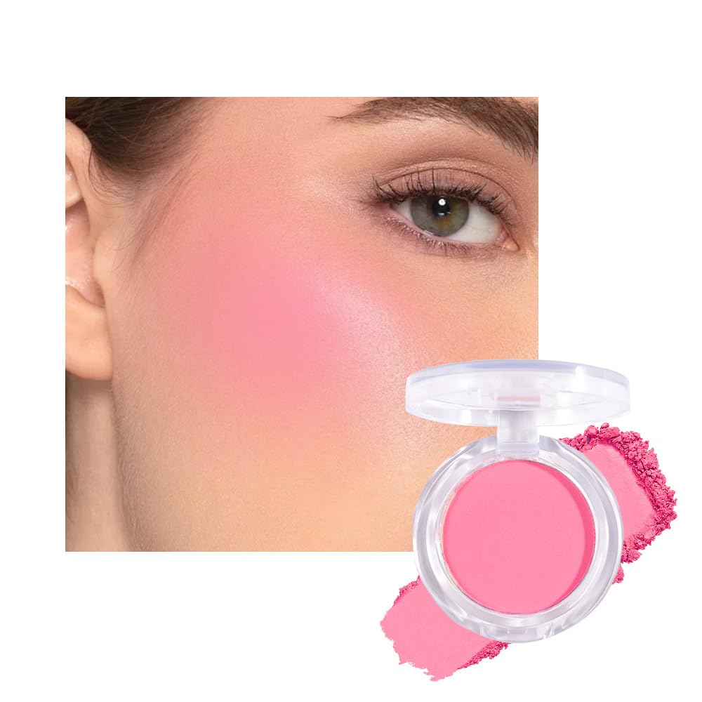 HHLTOH Matte Powder Blush Palette for All Skin Tones