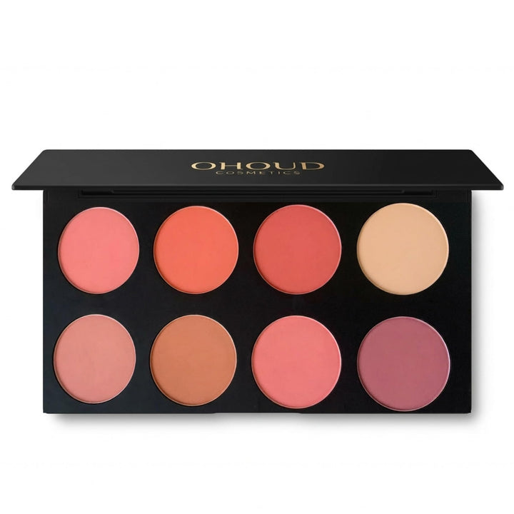 Made in USA 8-Color Blush & Highlighter Palette